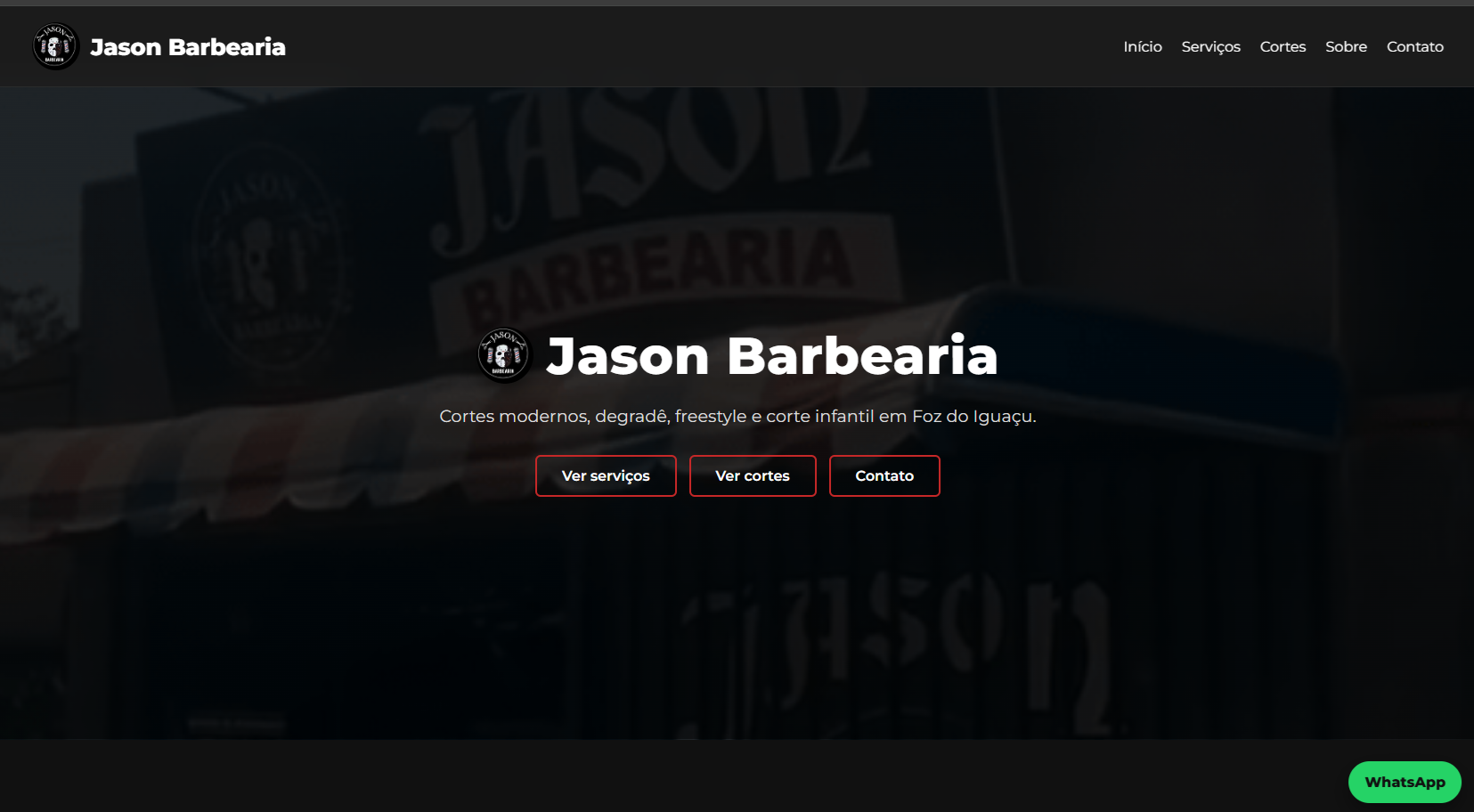 Projeto Jason Barbearia